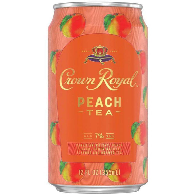 Crown Royal Peach Tea Can 355mL