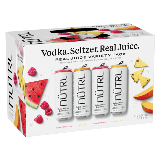 Nutrl Vodka Seltzer Variety 8pk