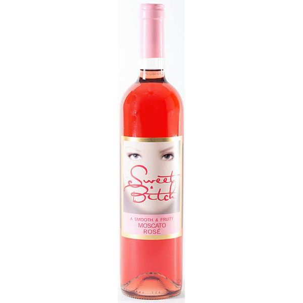 Sweet Bitch Moscato Rose' 750mL