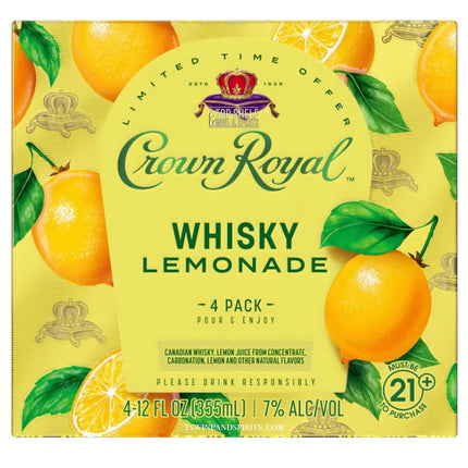 Crown Royal Whisky Lemonade 4-Pack