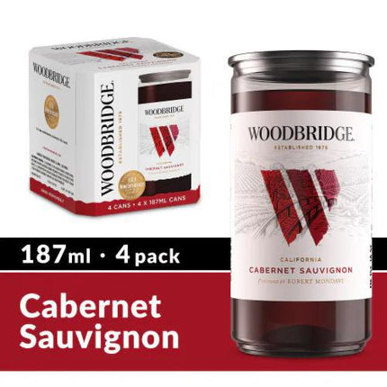 Woodbridge Cabernet Can 187mL 4-Pack