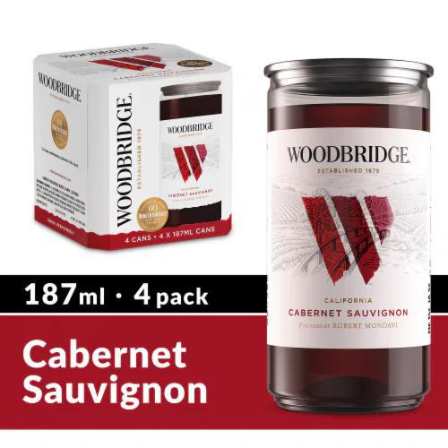 Woodbridge Cabernet Can 187mL 4-Pack