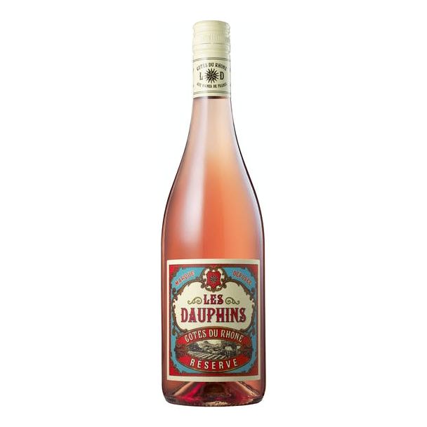 Les Dauphins Rose 750mL