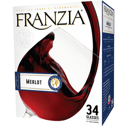 Franzia Merlot 5.0L Bib