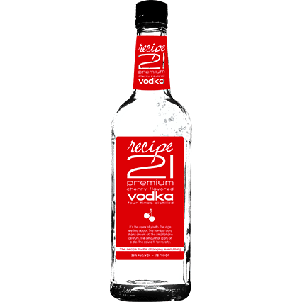 Recipe 21 Cherry Vodka 1L