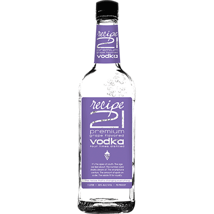 Recipe 21 Grape Vodka 1L